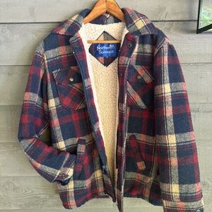 Vintage Northern Summit Heavy Sherpa Lined Jacket